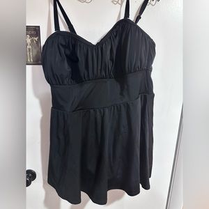 Torrid 3 x black swim suit. Tried on.